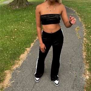 Black Velvet Women's Jumpsuit